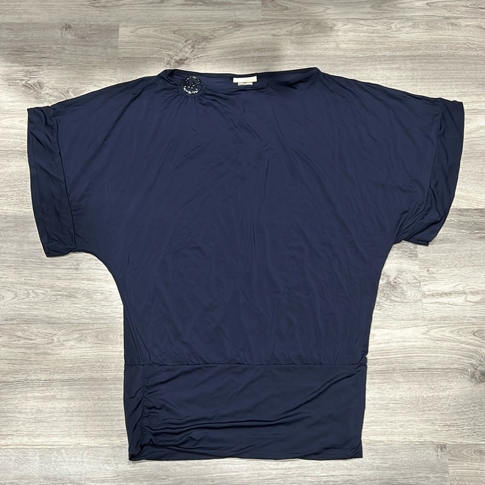 Women's Michael Kors Navy Blue Shirt